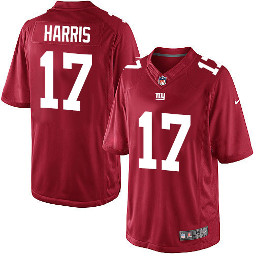 Youth Elite Dwayne Harris Nike Jersey Red Alternate - #17 NFL New York Giants